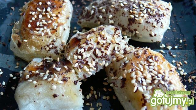 Banany smażone w papierze ryżowym Banany smażone w papierze ryżowym