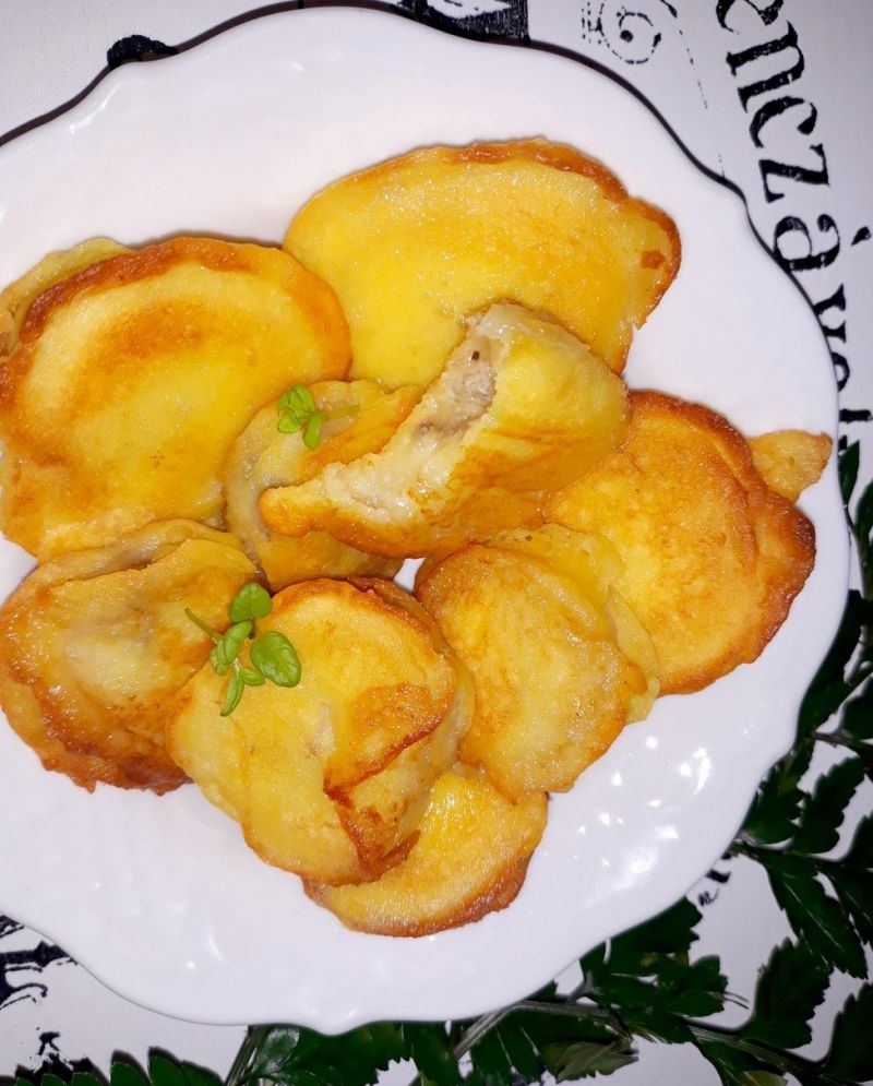 Banany w kukurydzianym cieście 