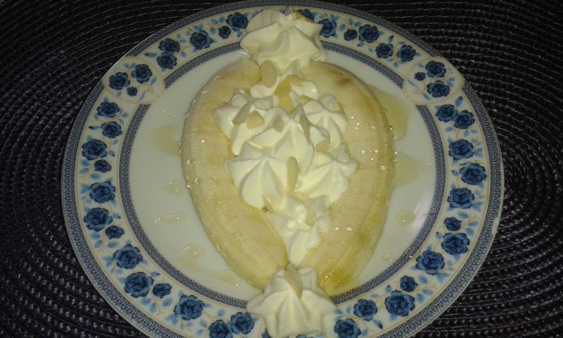 Banany ze śmietaną Banany ze śmietaną