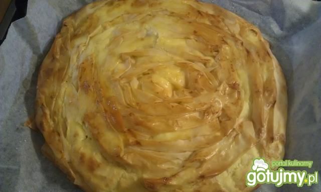 Banica z serem feta Banica z serem feta