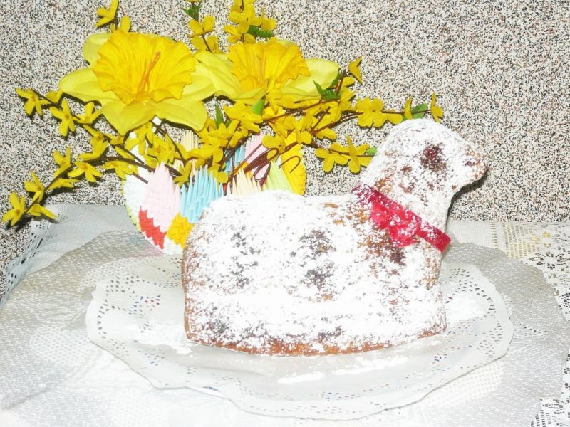 Baranek Wielkanocny migdałowy Baranek Wielkanocny migdałowy