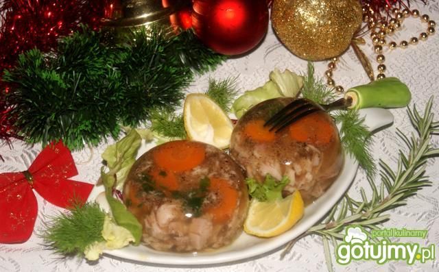 Bardzo delikatna galaretka z kurczaka  Bardzo delikatna galaretka z kurczaka