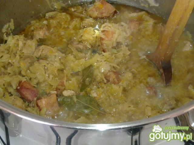 Bardzo mięsny bigosik  