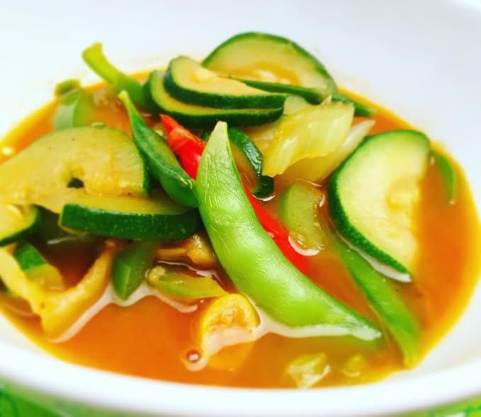 Bardzo ostra zupa z warzyw