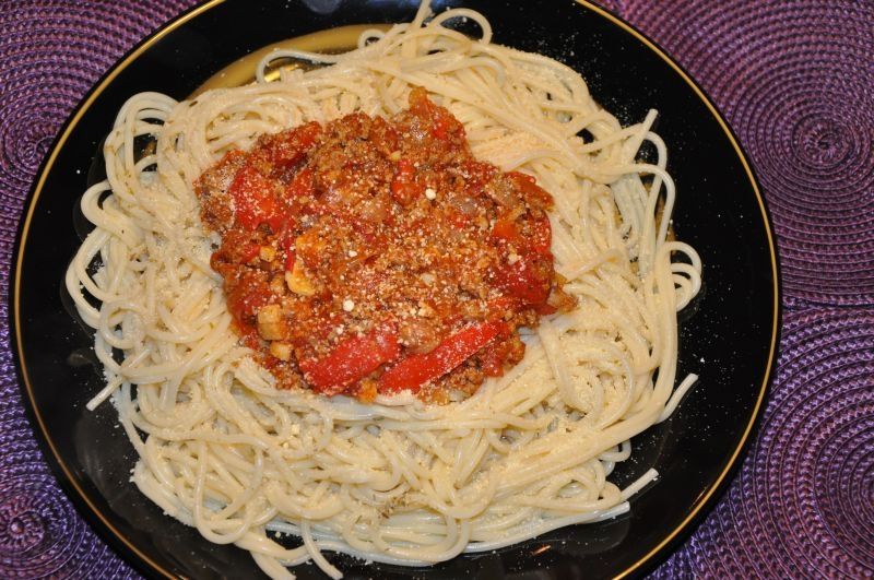 Bardzo ostre spaghetti Bardzo ostre spaghetti