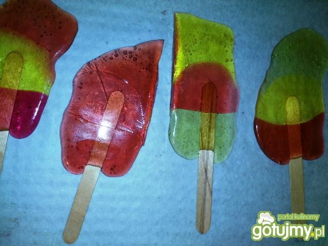Bardzo szybkie lizaki z cukierków