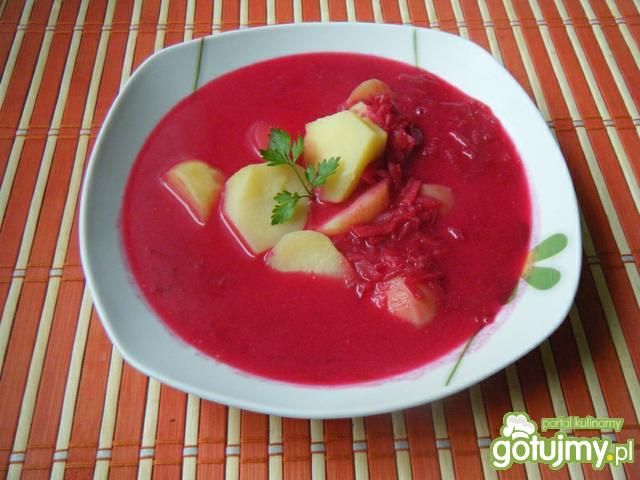 Barsz czerwony zabielany   Barsz czerwony zabielany