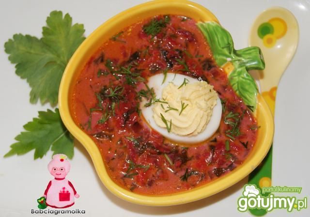 Barszcz botwinkowy wg Buni  Barszcz botwinkowy wg Buni