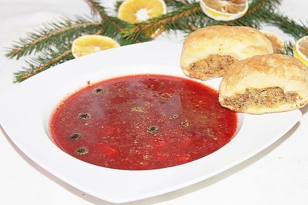 Barszcz czerwony do pasztecików  Barszcz czerwony do pasztecików