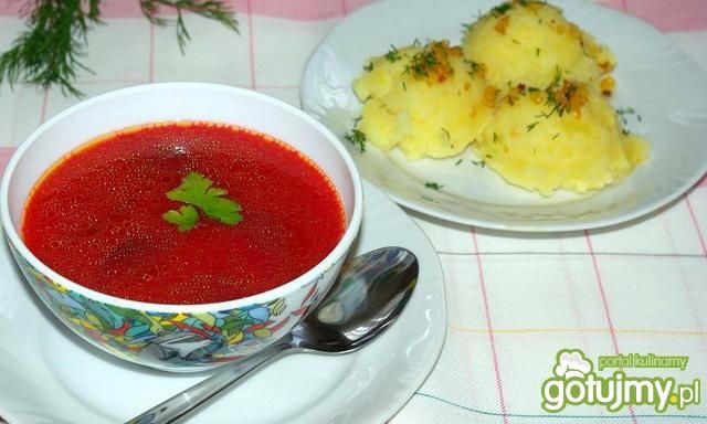 Barszcz Czerwony do Ziemniaczków