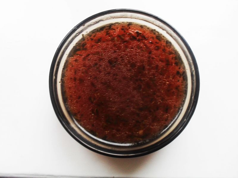 Barszcz czerwony z jabłkiem