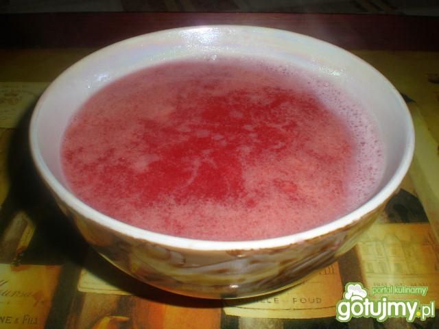 Barszcz czerwony zabielany