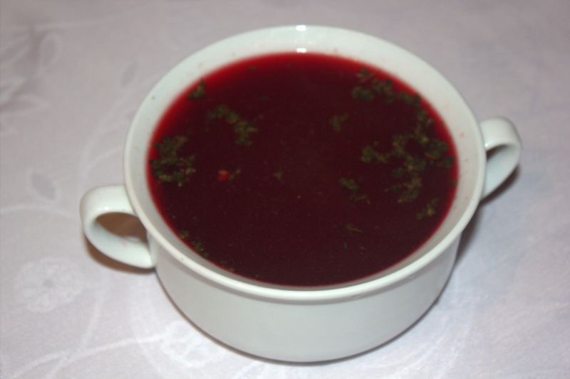 Barszcz czysty świąteczny Barszcz czysty świąteczny