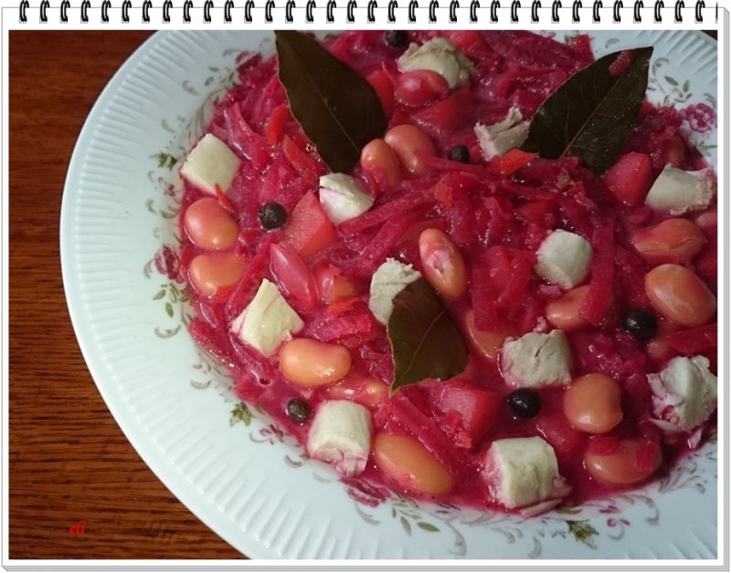 Barszcz Eli zakwaszony sokiem z kiszonej kapusty