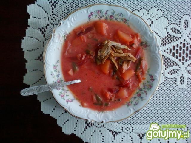 Barszcz ukraiński mojej mamy