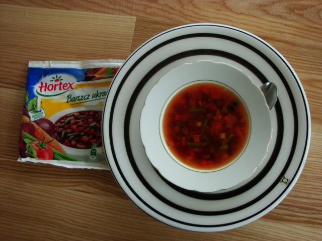 Barszcz ukraiński na boczku z dzika Barszcz ukraiński na boczku z dzika