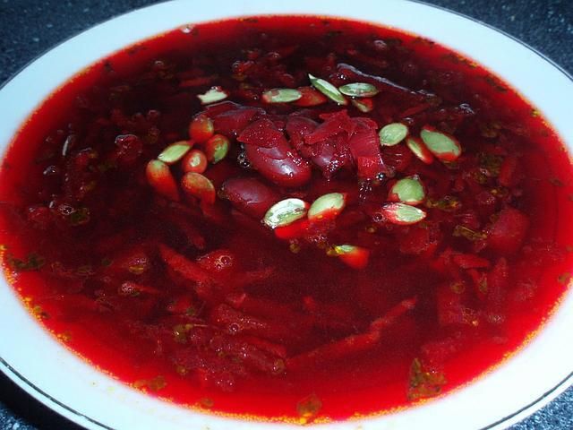 Barszcz Ukraiński na Winie Barszcz Ukraiński na Winie