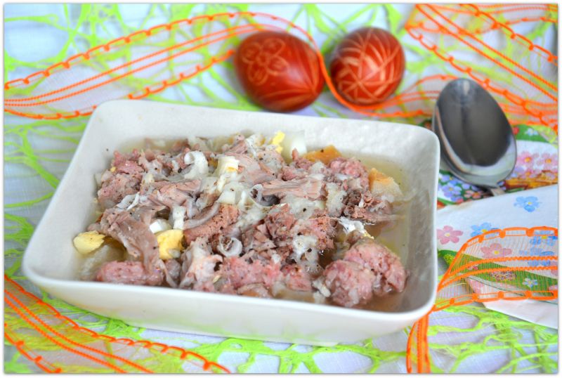 Barszcz wielkanocny na zakwasie 