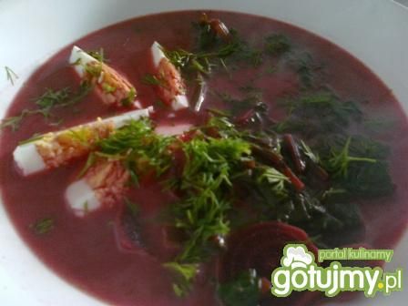 Barszcz z botwinką Barszcz z botwinką