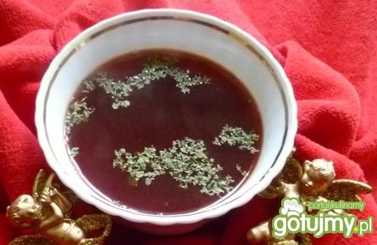 Barszczyk na Wigilię Barszczyk na Wigilię