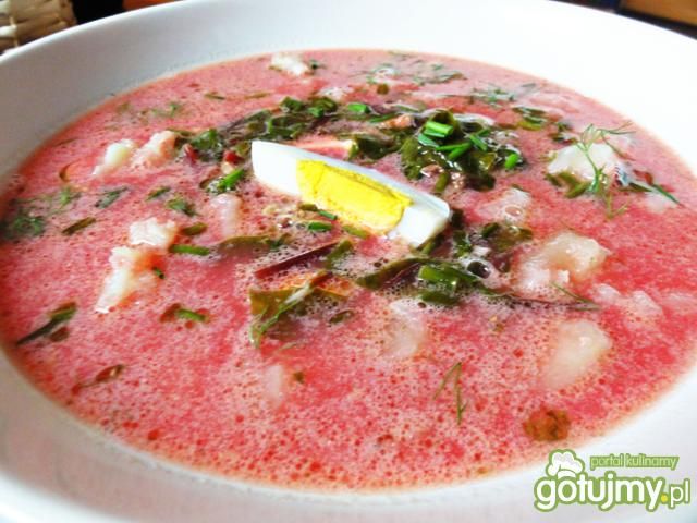 Barszczyk z botwinki