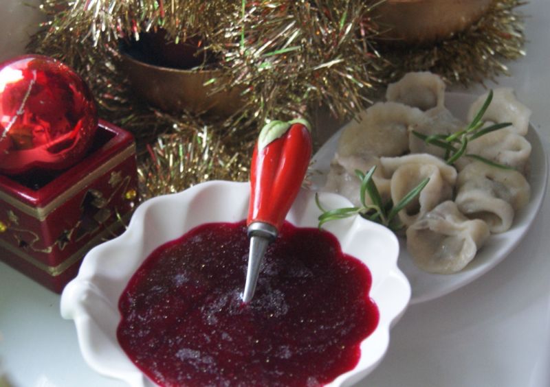 Barszczyk z uszkami na Nowy Rok