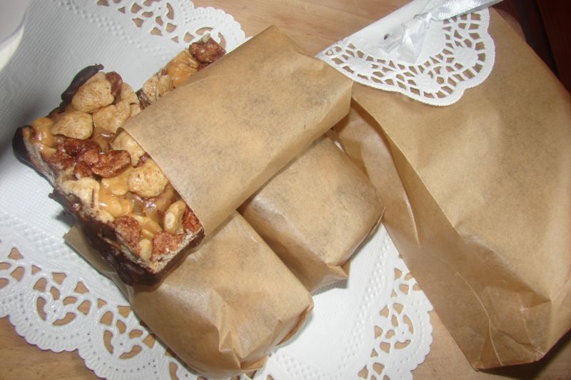 Batoniki bez pieczenia Batoniki bez pieczenia