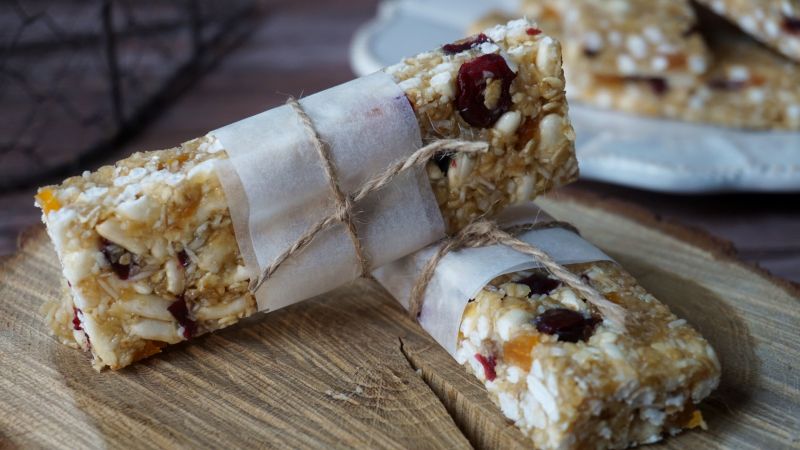 Batoniki muesli z ryżem (bezglutenowe)