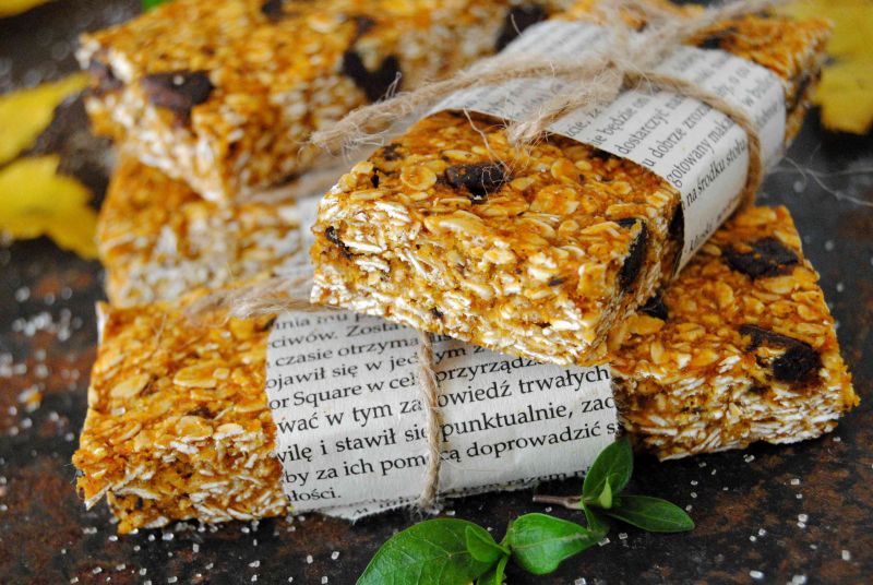 Batoniki owsiano- dyniowe