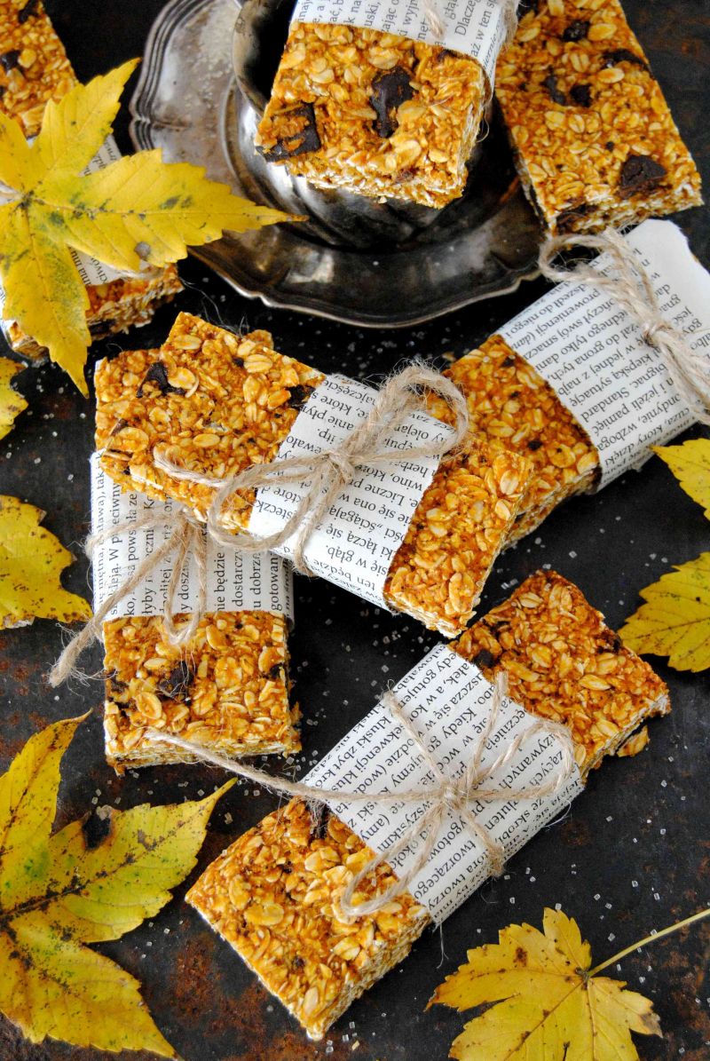 Batoniki owsiano- dyniowe