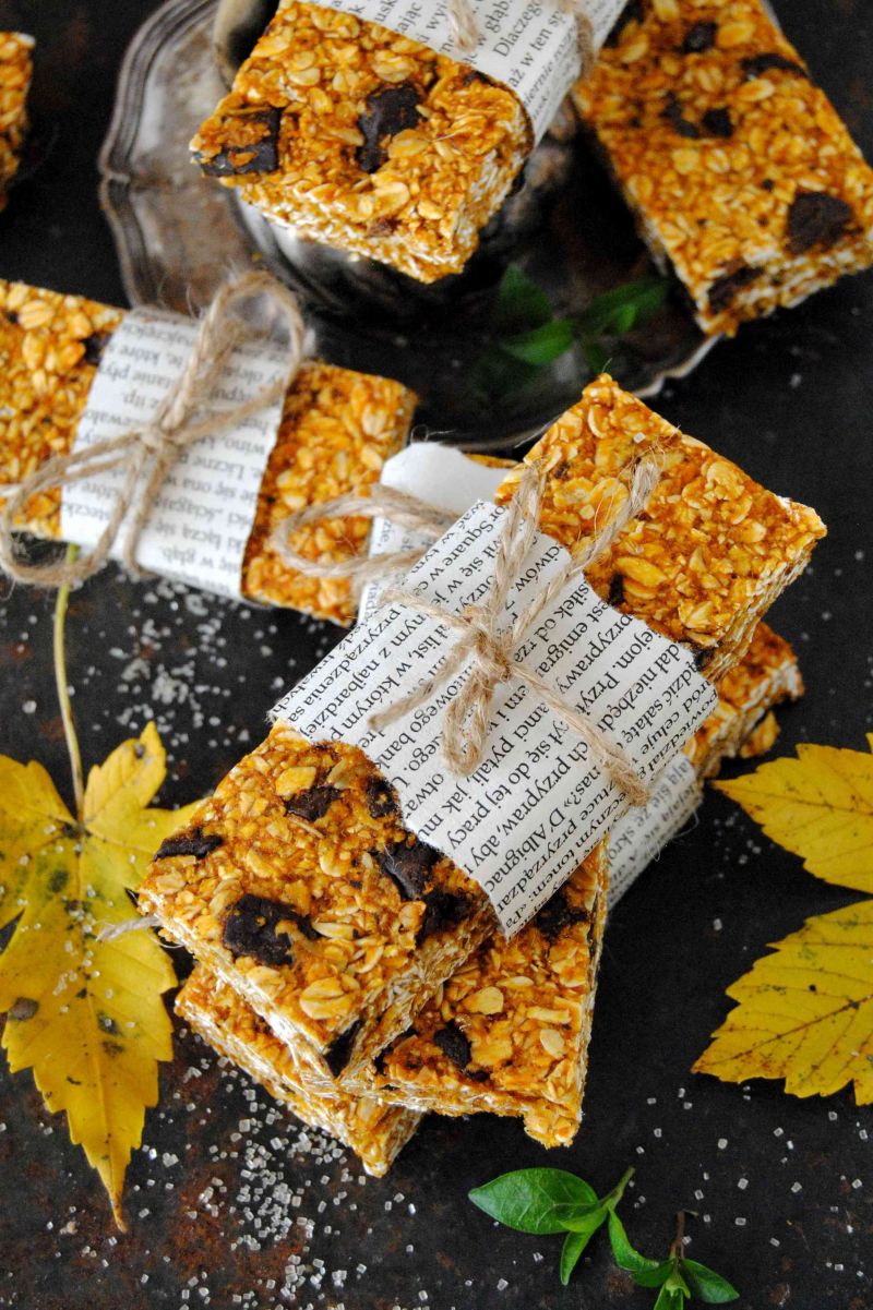 Batoniki owsiano- dyniowe