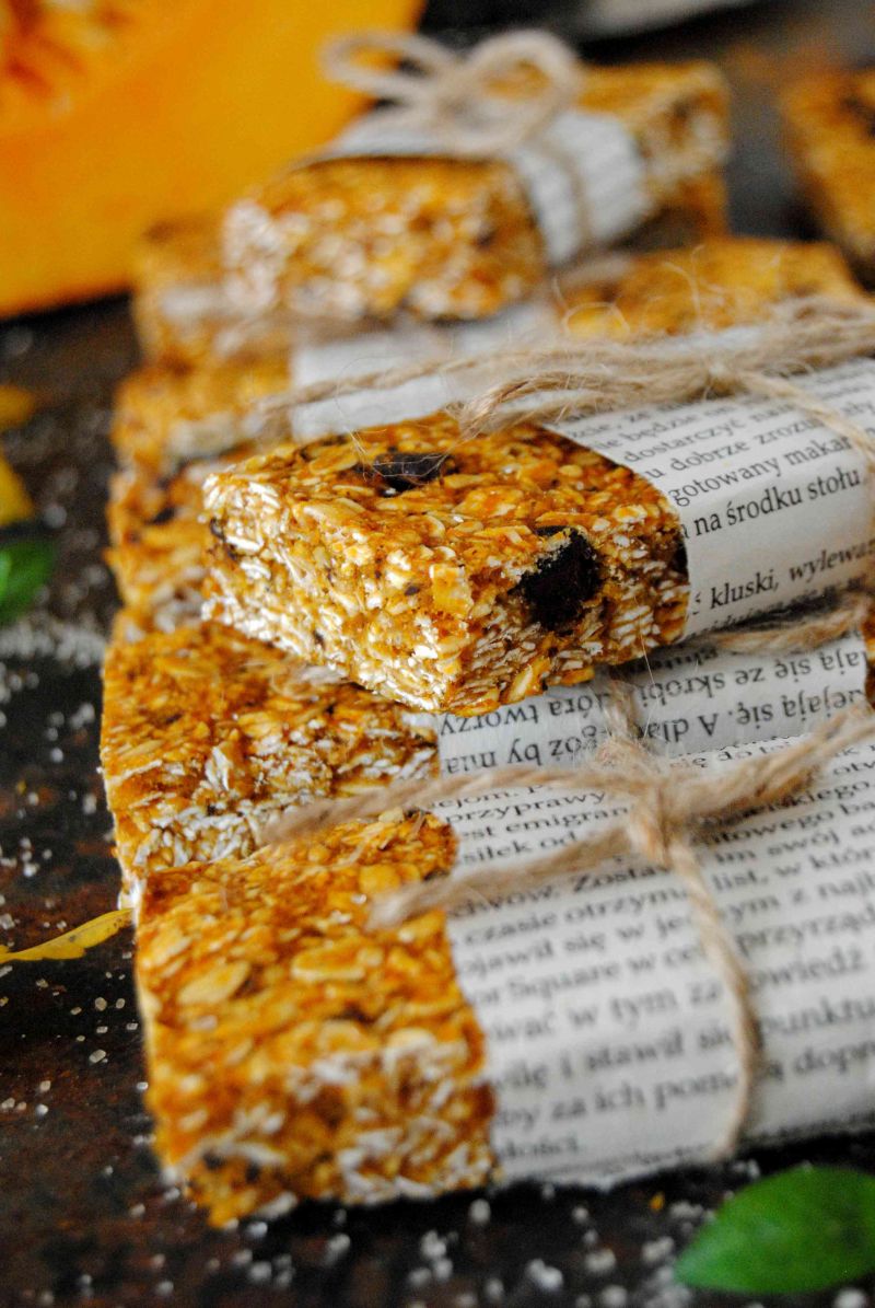 Batoniki owsiano- dyniowe