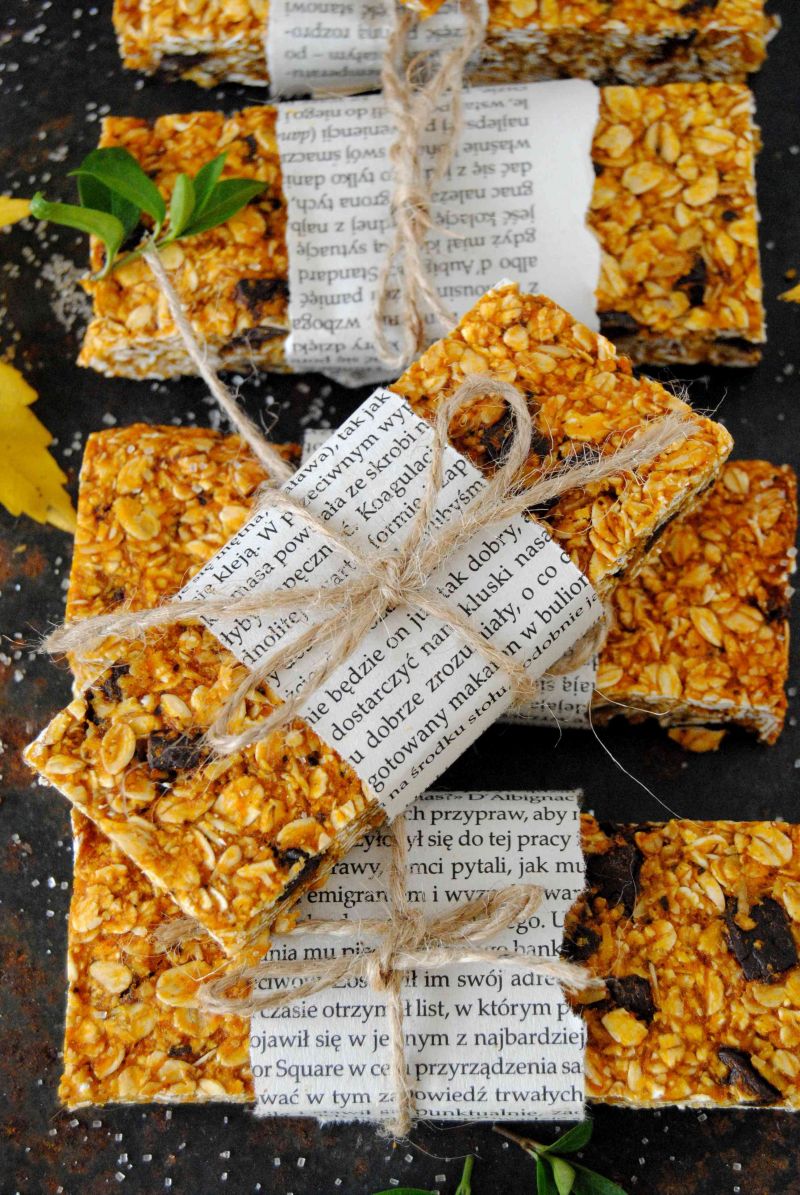 Batoniki owsiano- dyniowe