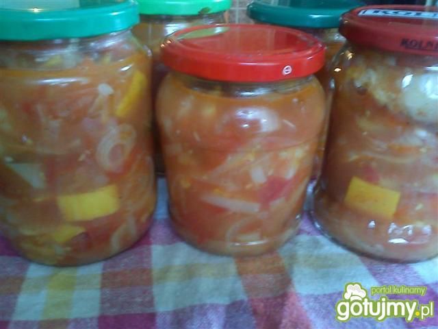 Baza do leczo z cukinią  Baza do leczo z cukinią