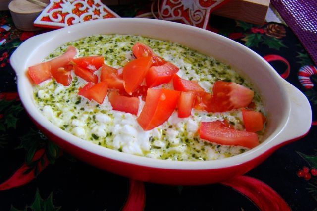 Bazyliowy twarożek  Bazyliowy twarożek