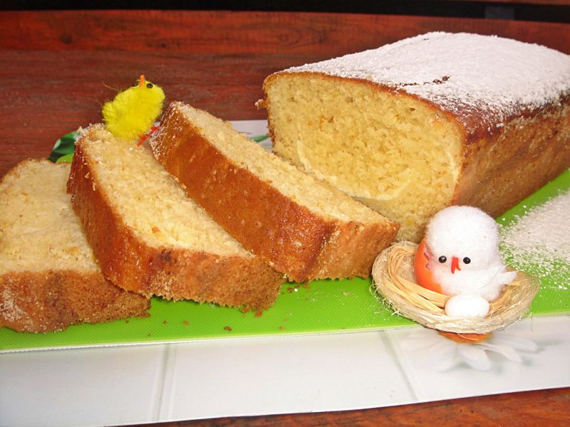 Bbaka pomarańczowo-jogurtowa z serkiem