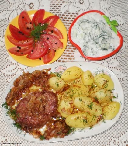 Befsztyk  wołowy - mielony smażony  Befsztyk  wołowy - mielony smażony