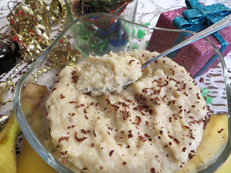 Bezglutenowa Kasza jaglana z bananem