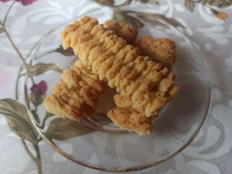 Bezglutenowe ciasteczka z maszynki