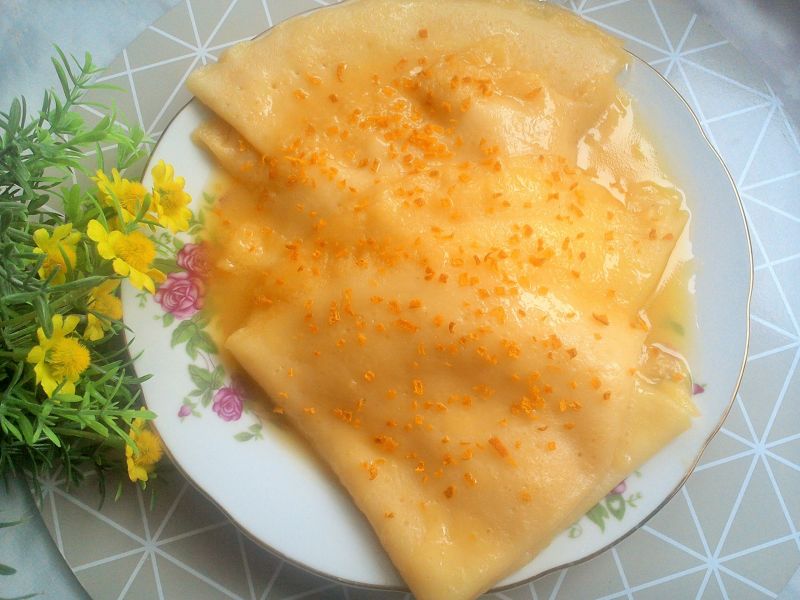 Bezglutenowe naleśniki Suzette Bezglutenowe naleśniki Suzette