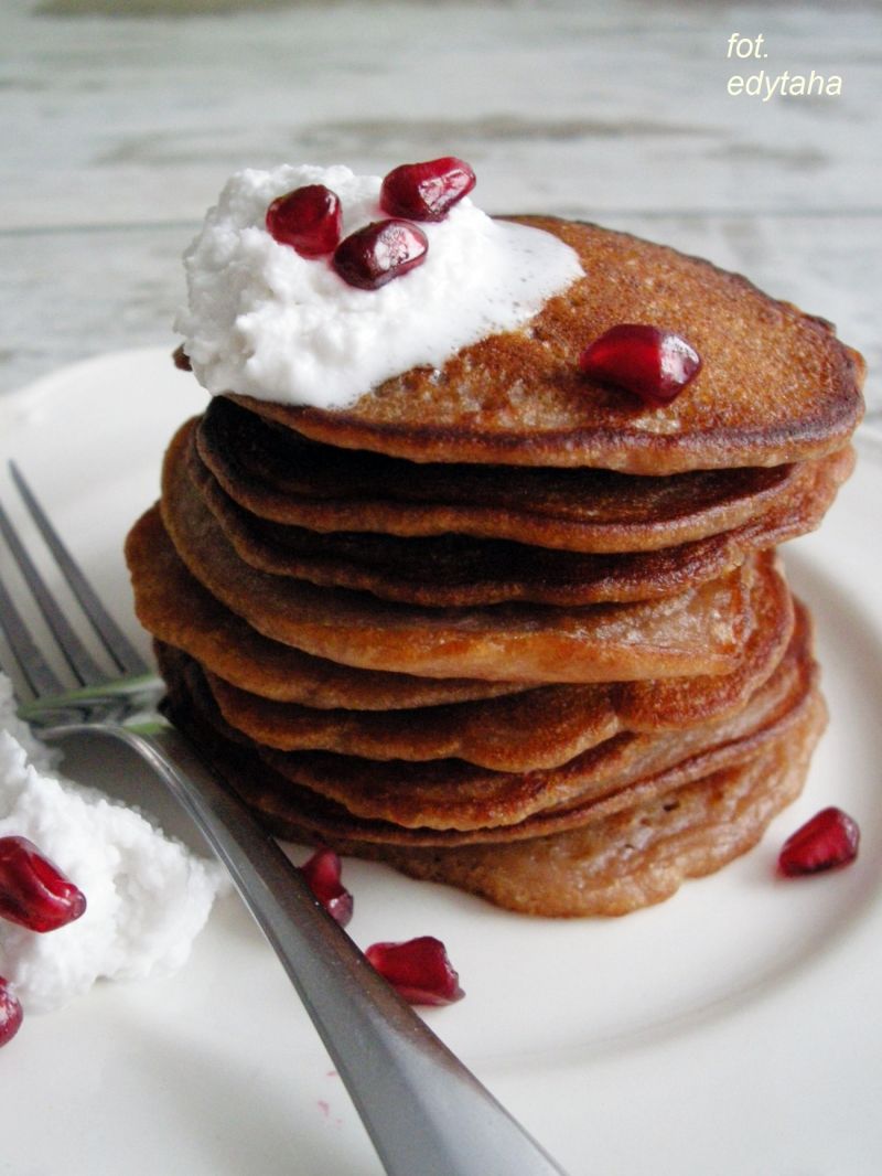 Bezglutenowe placuszki kasztanowo jabłkowe  Bezglutenowe placuszki kasztanowo jabłkowe