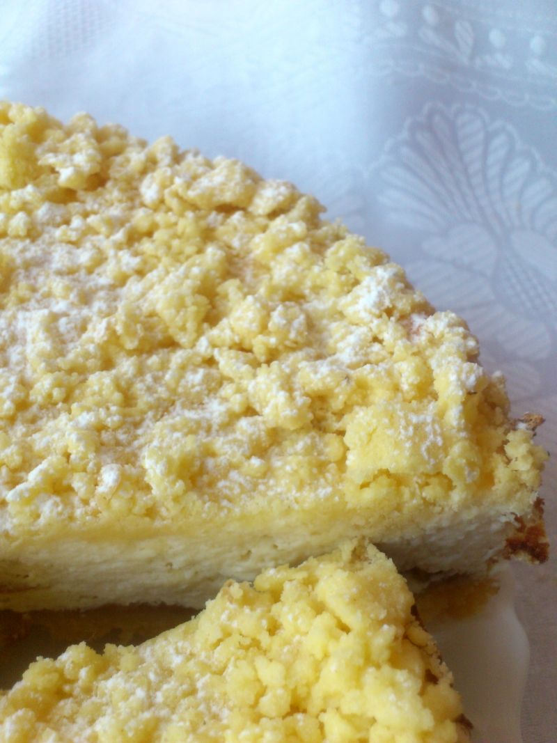 Bezglutenowy sernik z jabłkami Bezglutenowy sernik z jabłkami