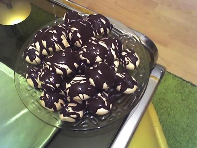 Bezy w czekoladzie Bezy w czekoladzie