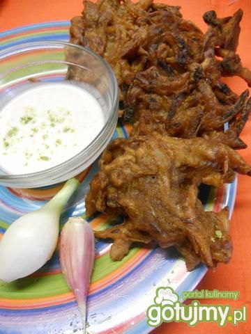 bhaji cebulowe  bhaji cebulowe