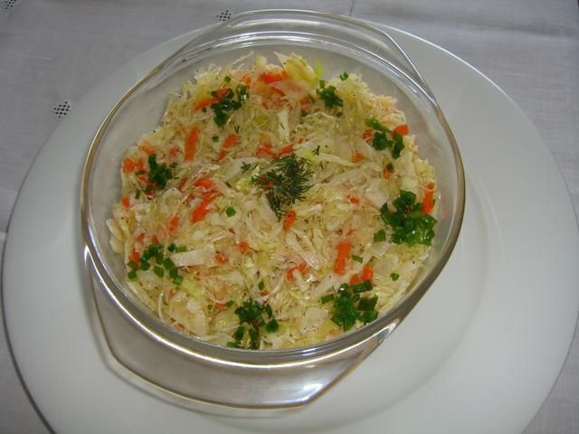 Biala kapusta inaczej ....