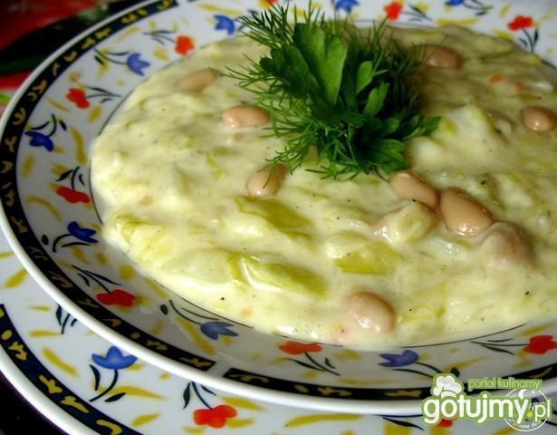 Biała kapusta z fasolą Biała kapusta z fasolą