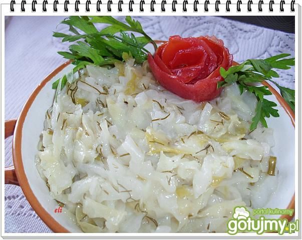 Biała kapusta zasmażana Eli Biała kapusta zasmażana Eli