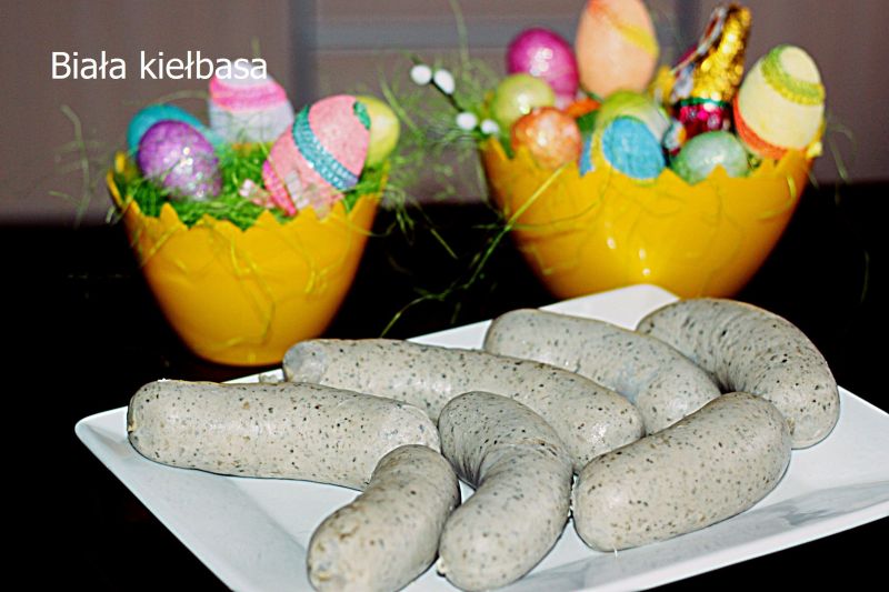 Biała kiełbasa-idealna na Wielkanoc