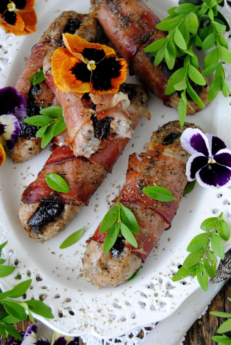 Biała kiełbasa w szynce szwarcwaldzkiej