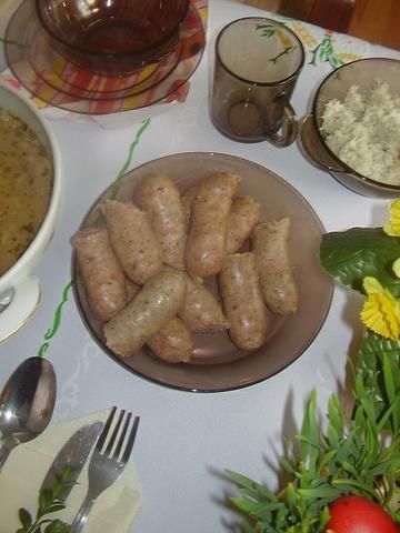 Biała kiełbaska Biała kiełbaska
